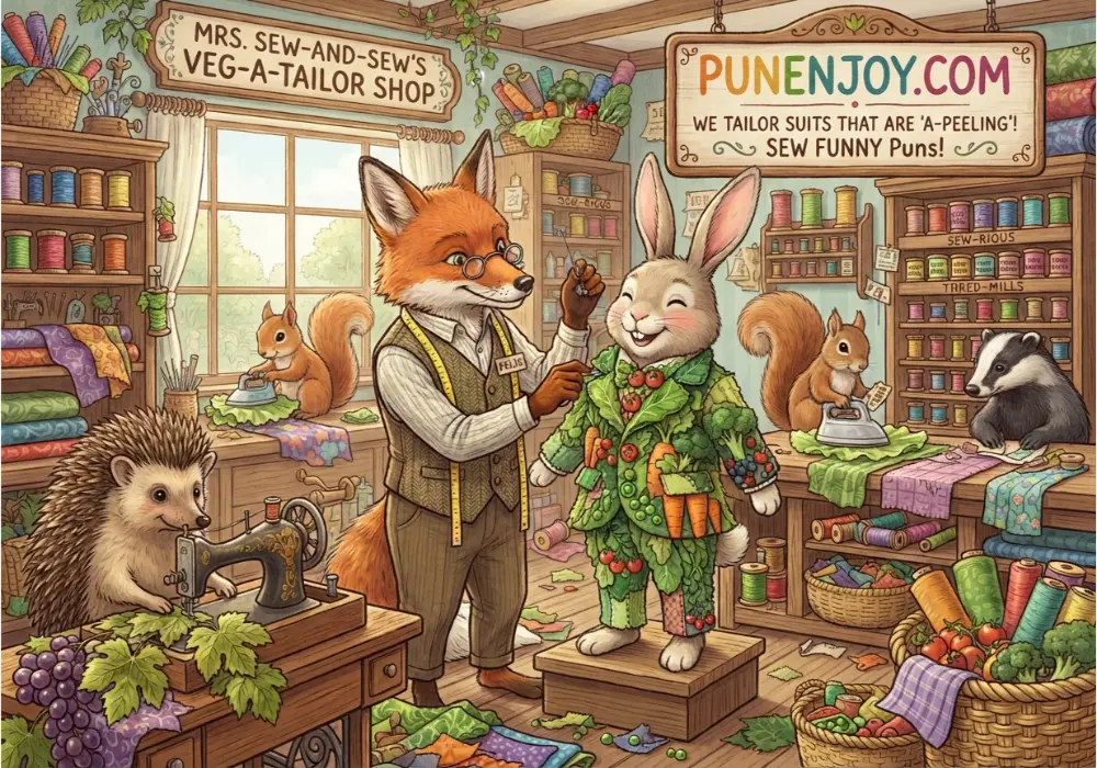 Tailor Puns
