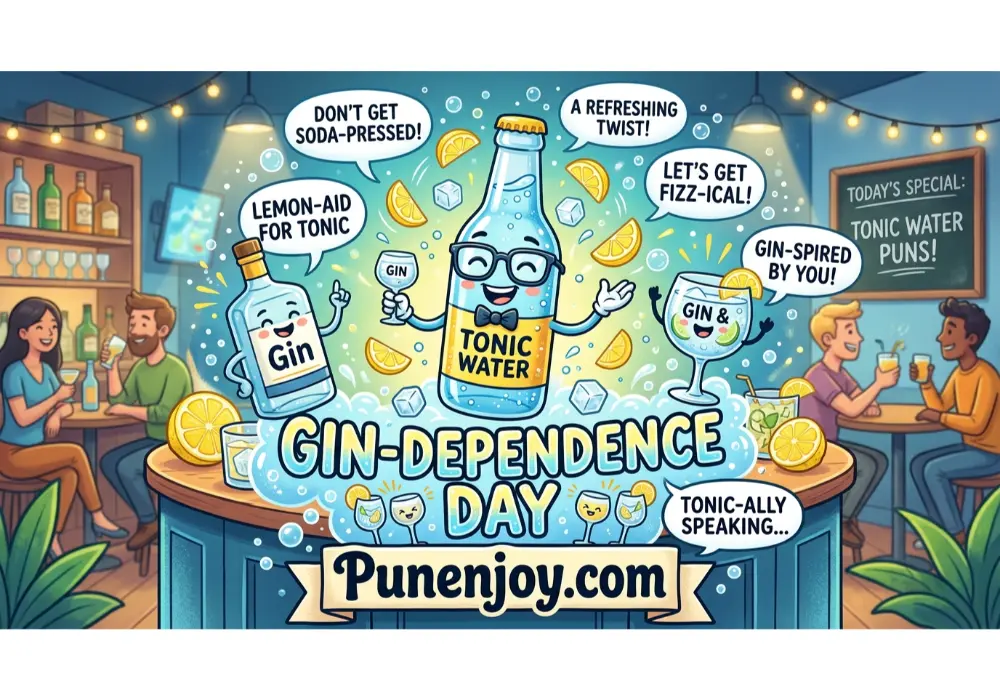 Tonic Water Puns