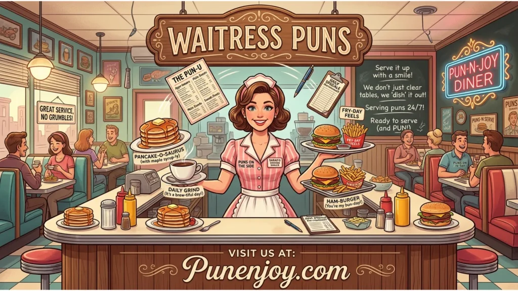Waitress Puns