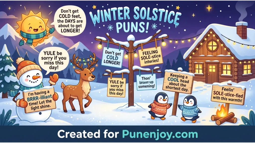 Winter Solstice Puns