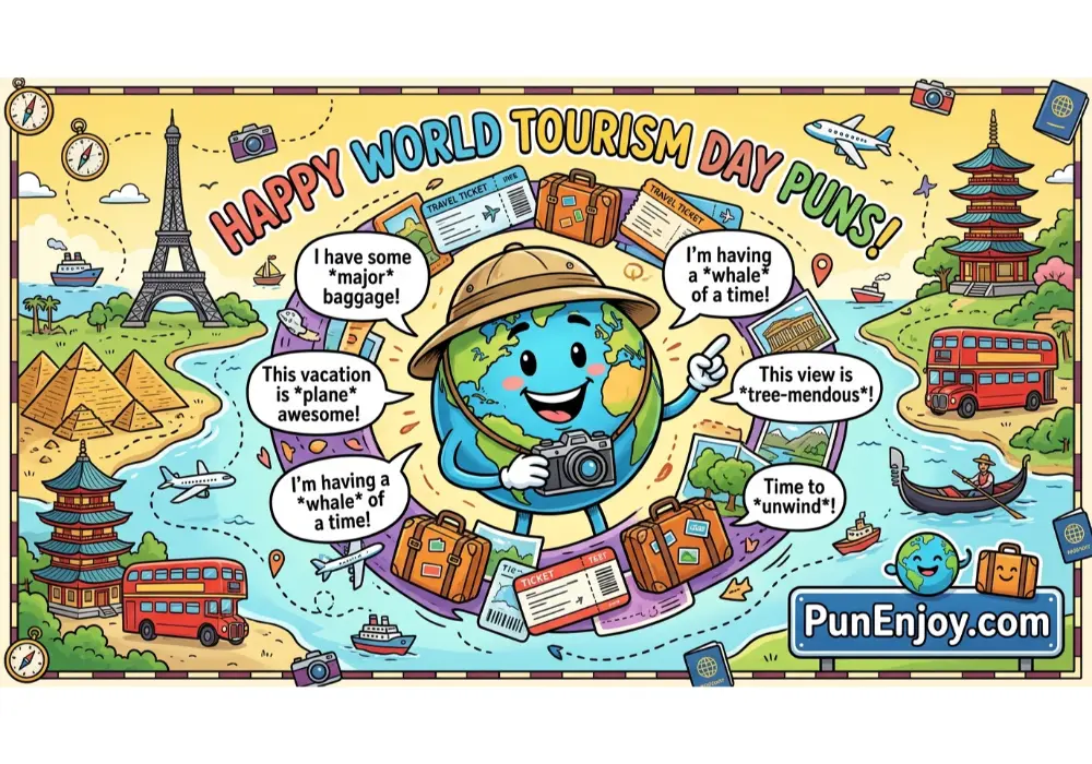 World Tourism Day Puns